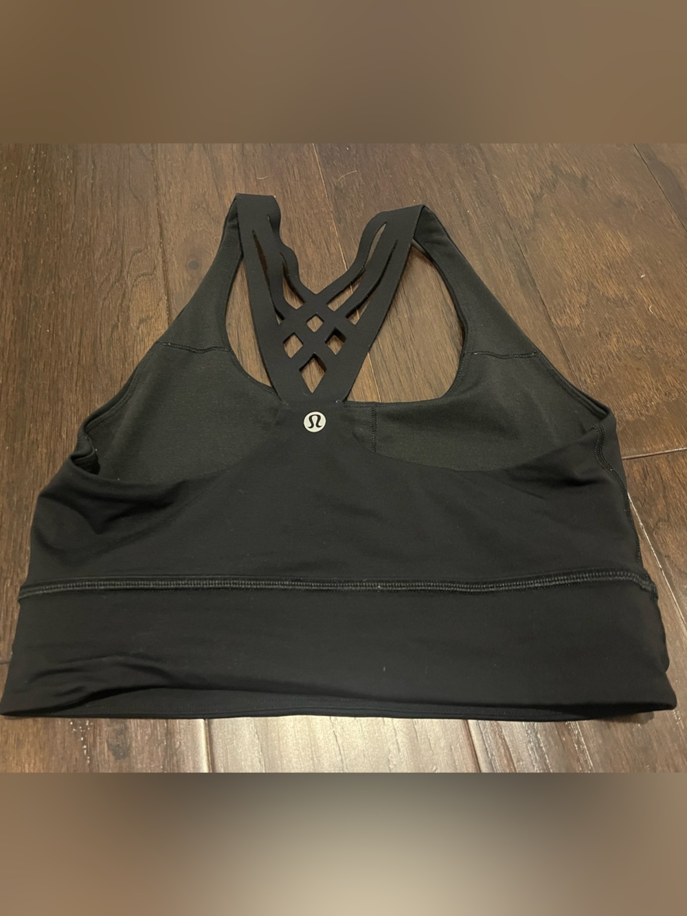 lululemon athletica Black Strappy Sports Bra